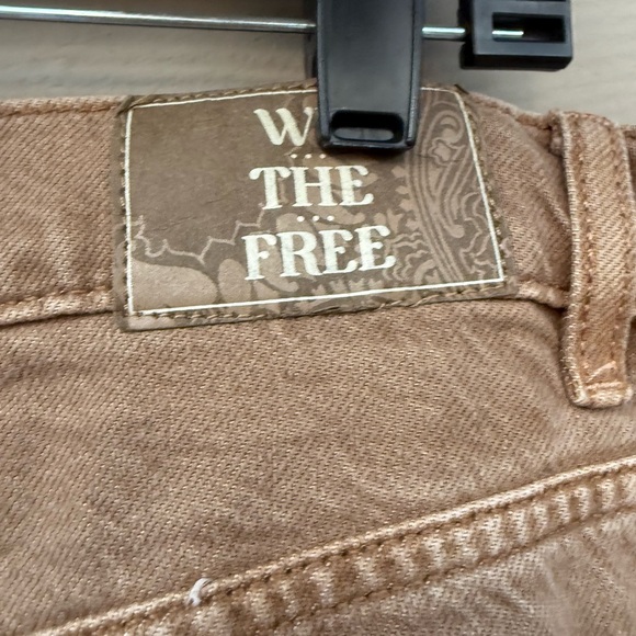 We the Free Final Countdown Cuffed Low Rise Jeans TUMBLEWEED 29 - Picture 11 of 16
